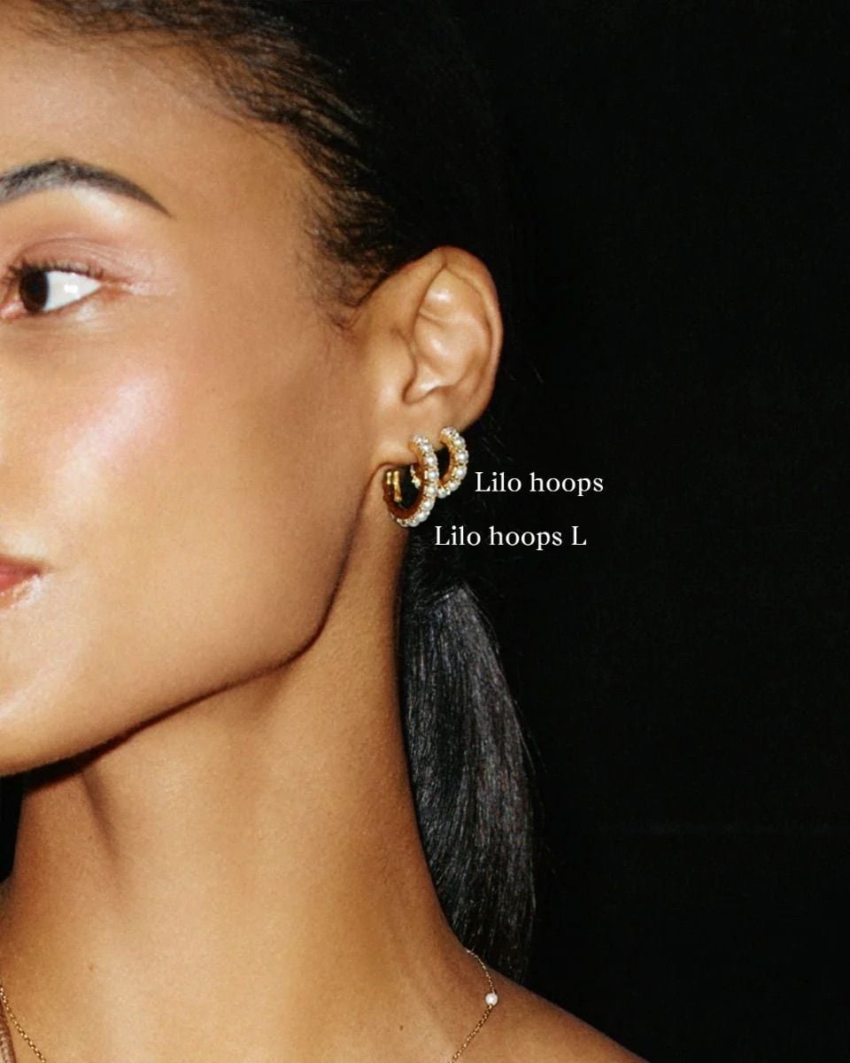 Lilo Hoops L Gold