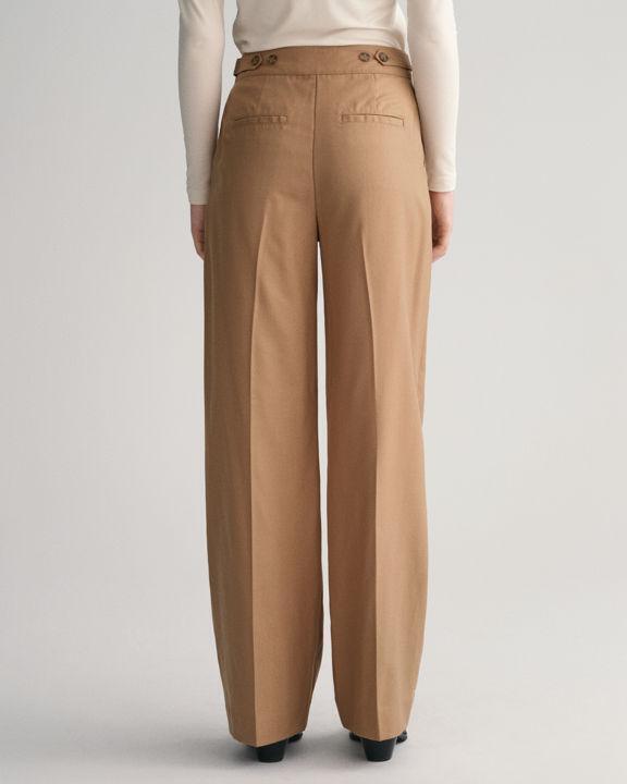 High Waist Straight Pants