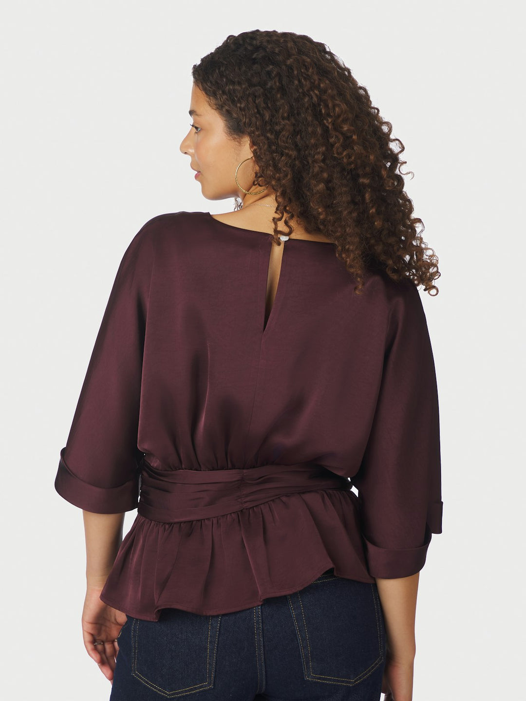 Annegret Heavy Sateen Blouse