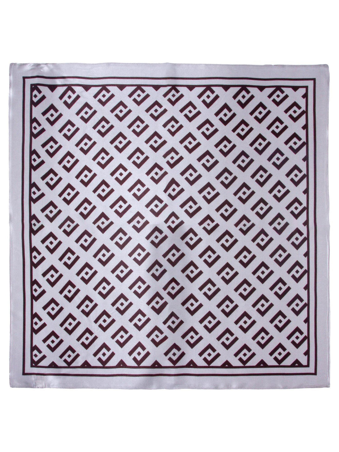 Skjerf Paisley silke 70x70