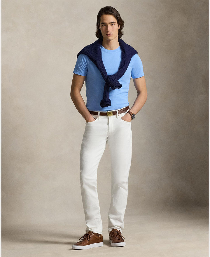 Custom Slim Fit Jersey Crewneck T-Shirt