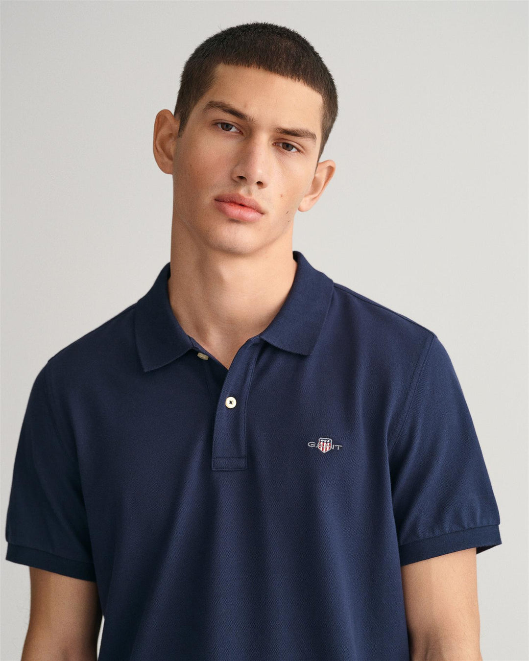 Shield Pique Polo Shirt