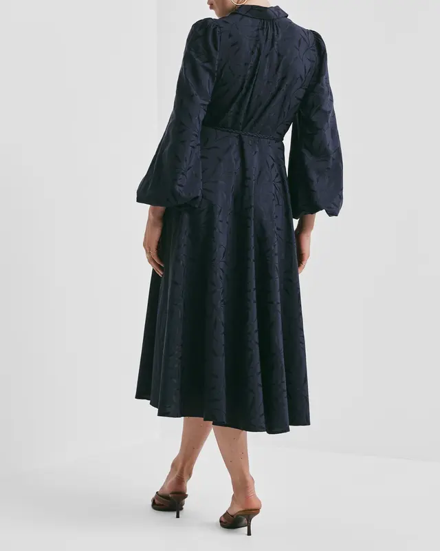 Jaquard Midi Dress