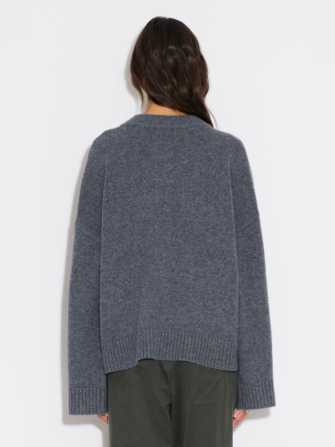 Wool Wide Cardigan