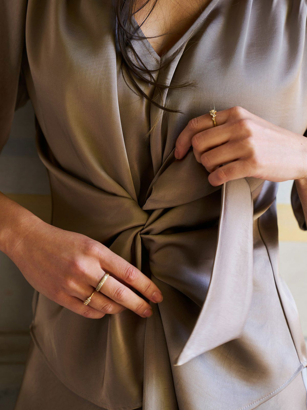 Casadia Heavy Sateen Blouse