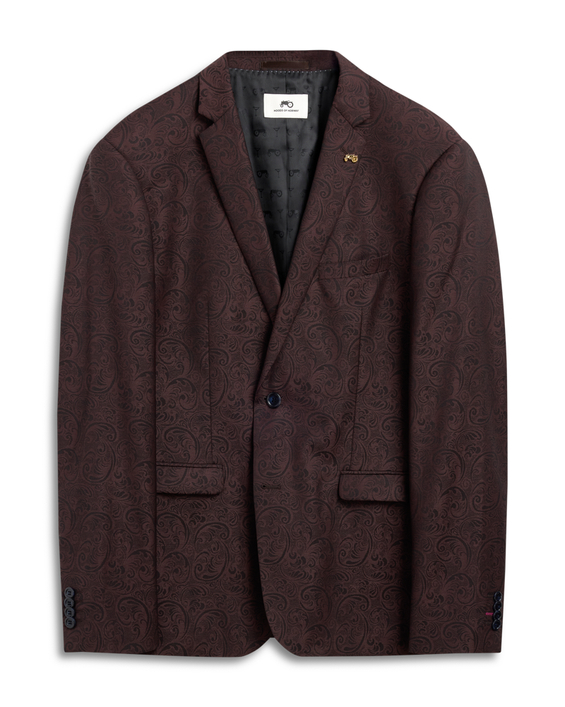 Paisley Jacket Purple S