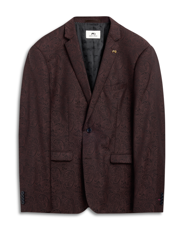 Paisley Jacket Purple S