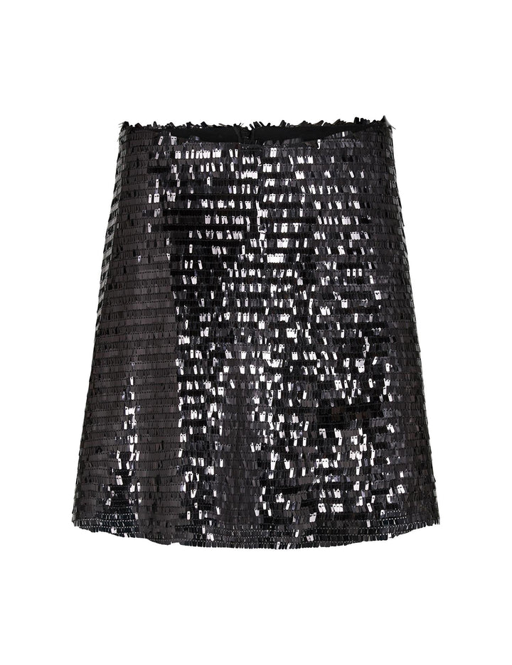 LR-Bianco-2 Sequin Skirt