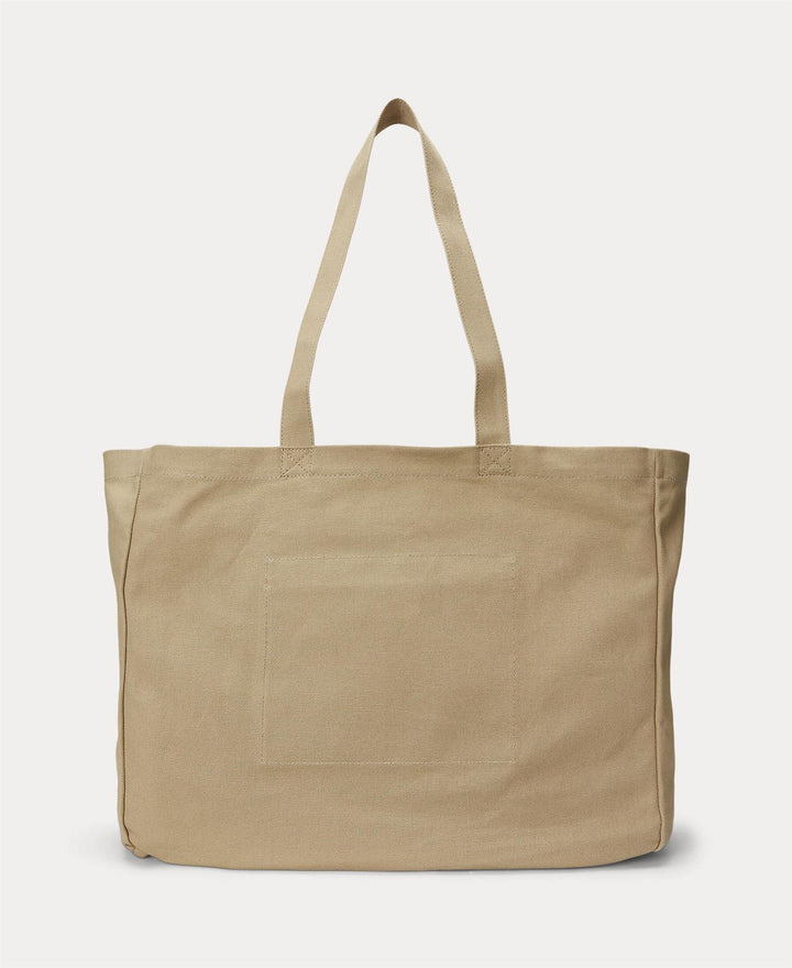 Embroidered Canvas Tote LARGE