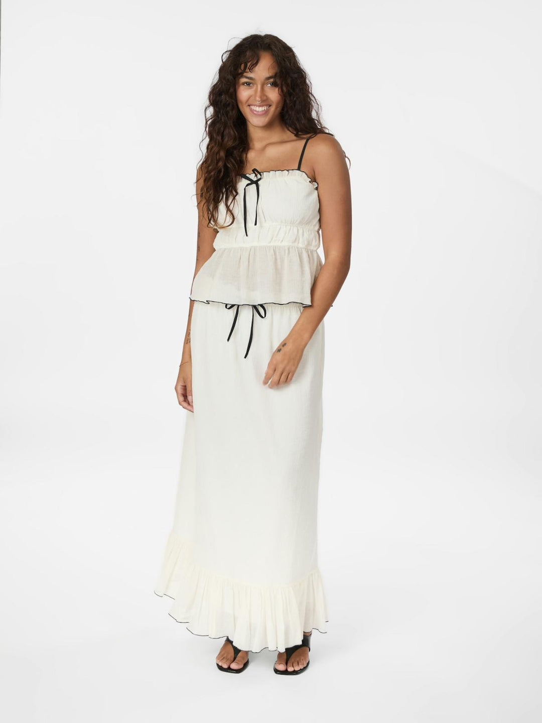 Emberly Crepe Top
