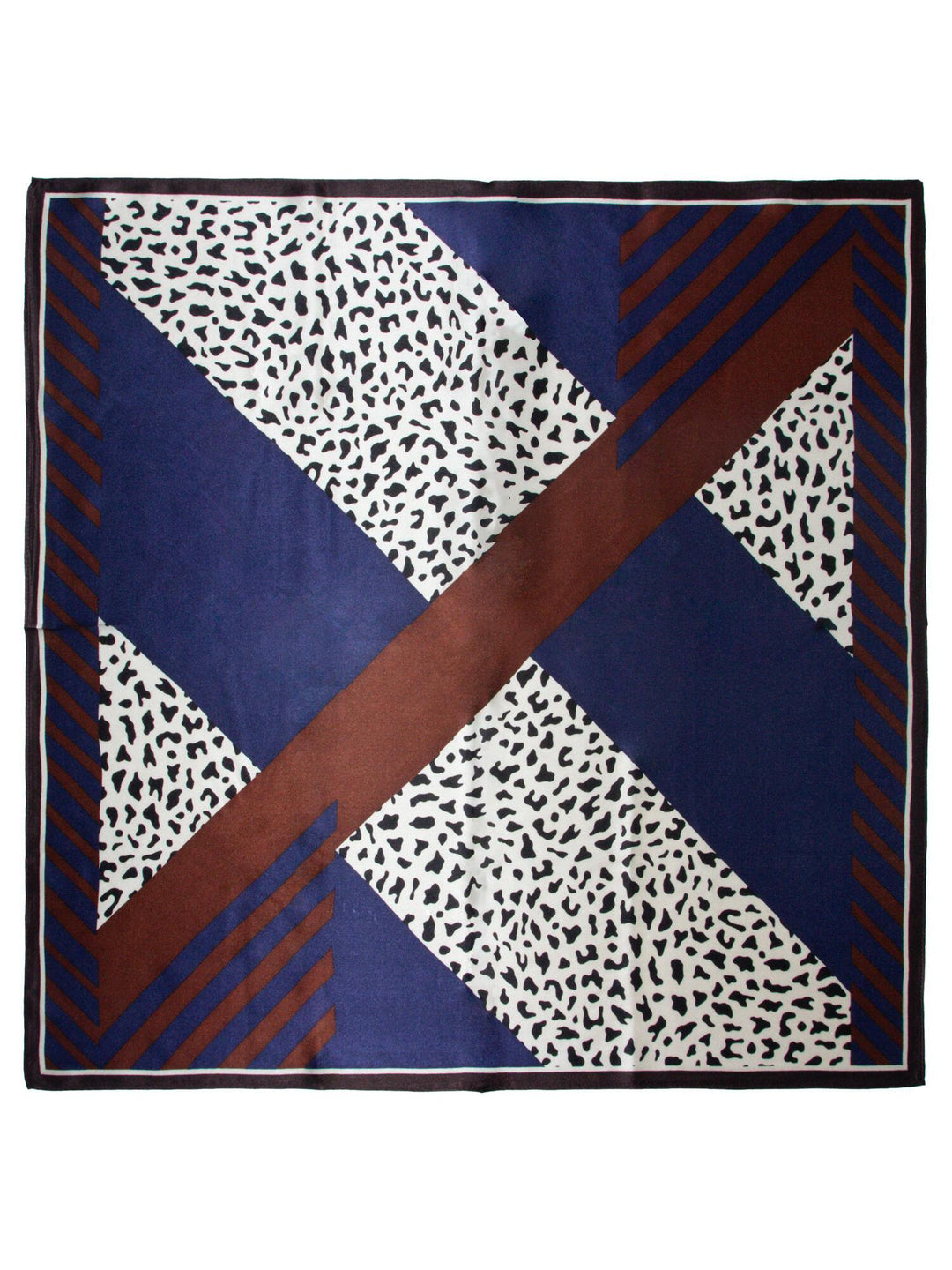 Skjerf m/dyreprint 70x70cm