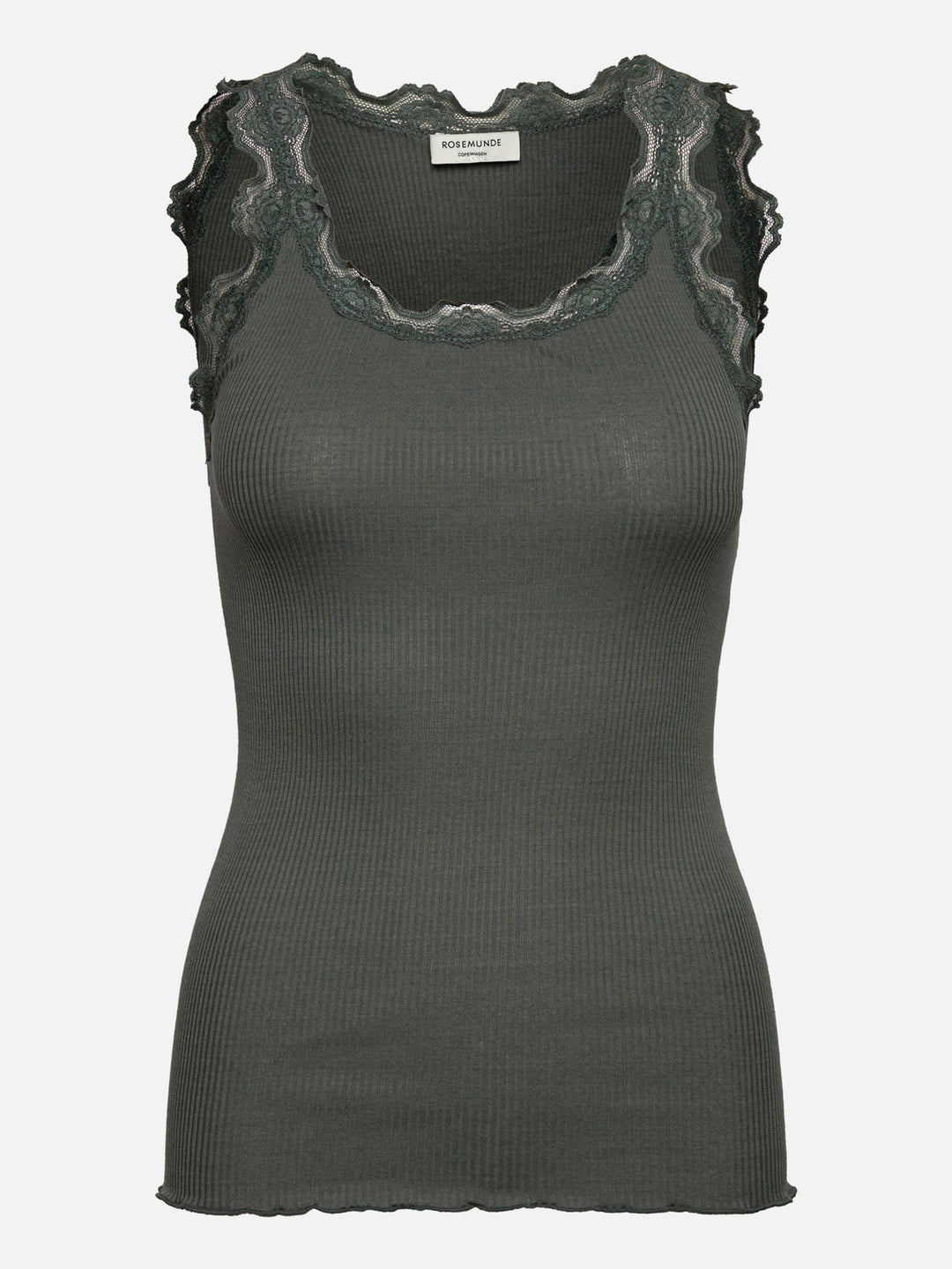 RWBabette Silk SL U-neck Lace Top