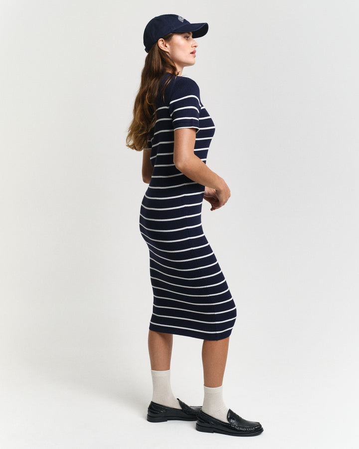 Ribbed Breton Dress