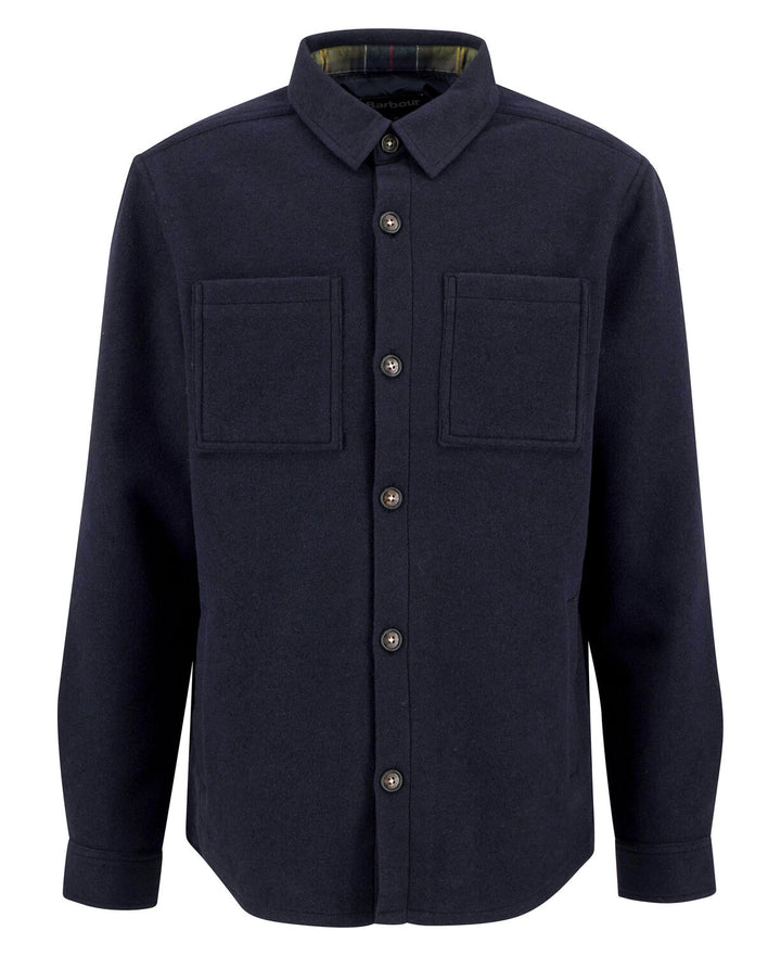 Marlow Tailored Wool Blend Overshirt