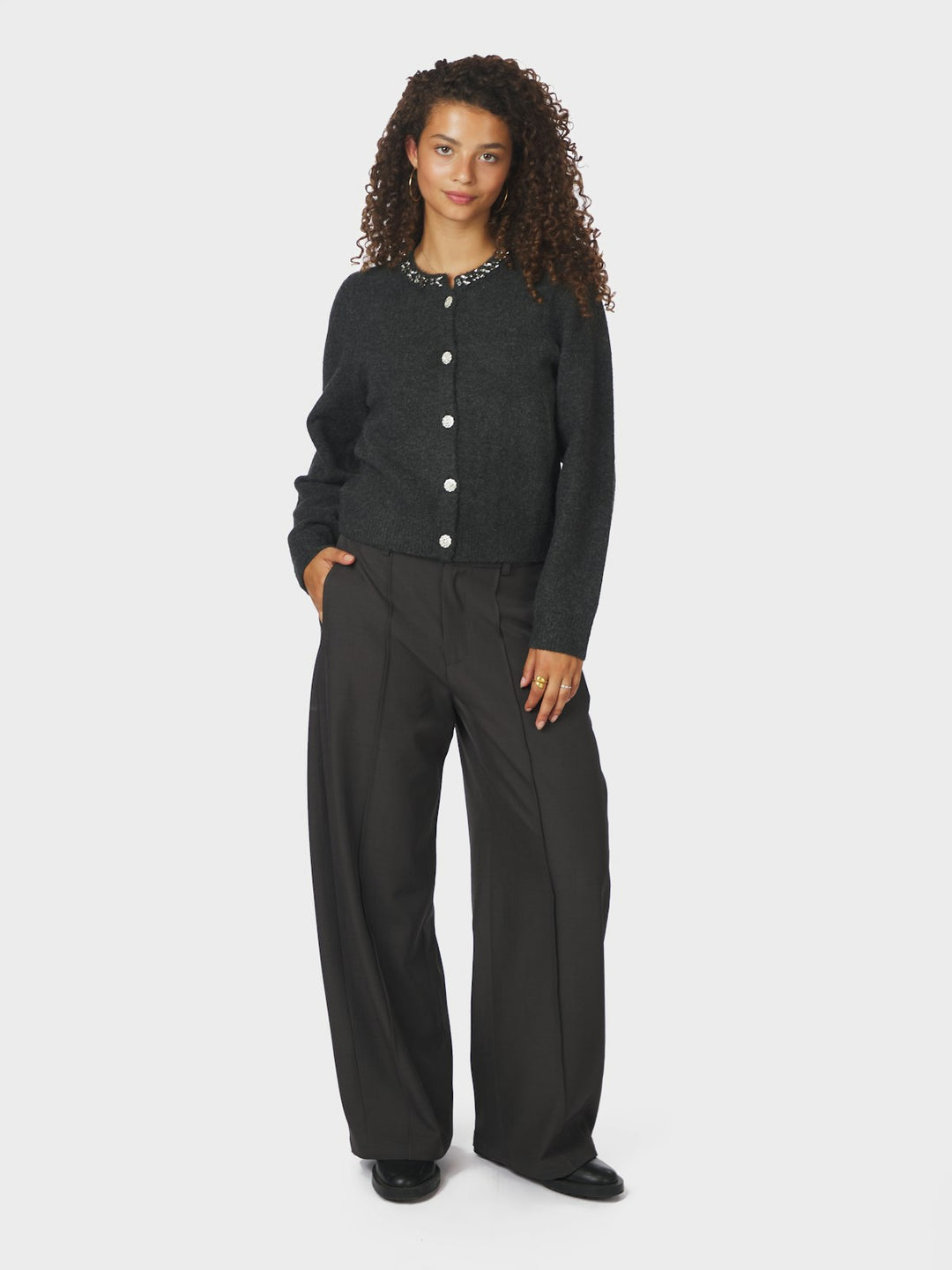 Marie Stone Knit Cardigan