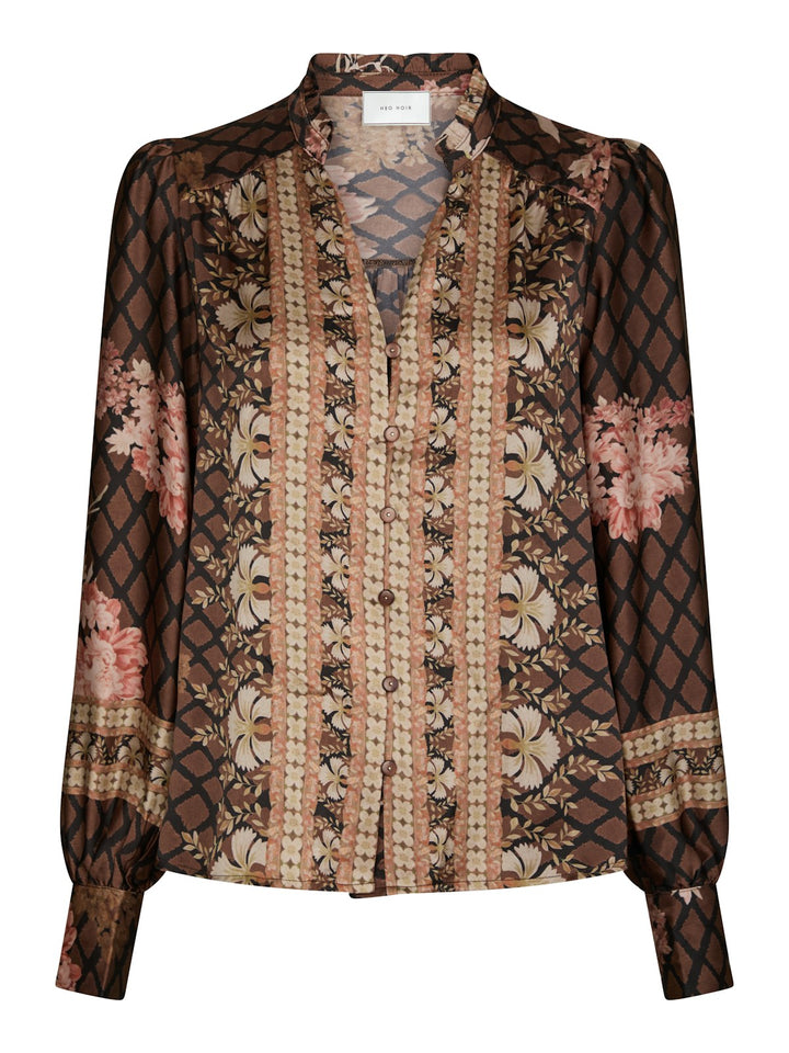 Massima Botanical Border Blouse