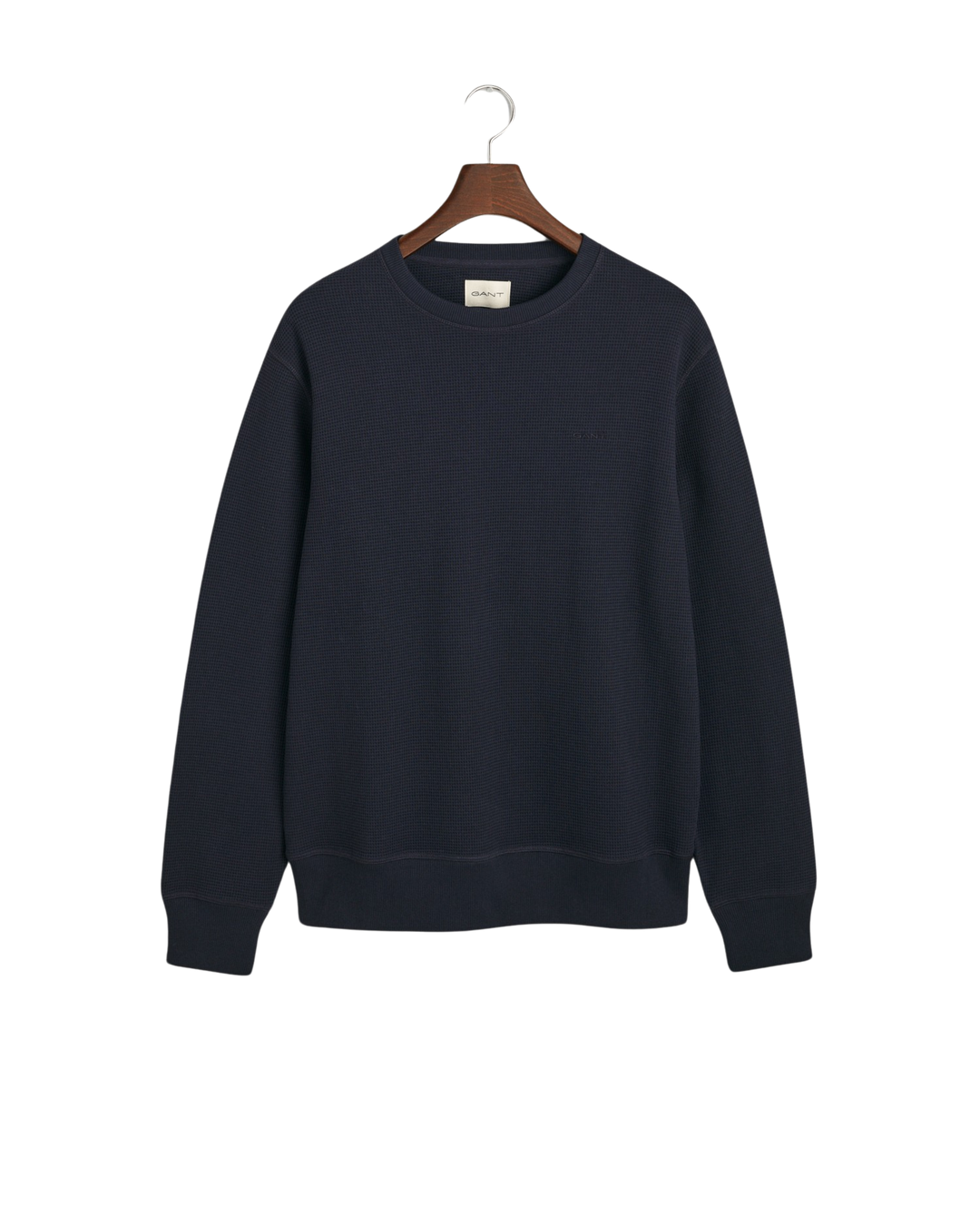 Waffle C-Neck Sweat