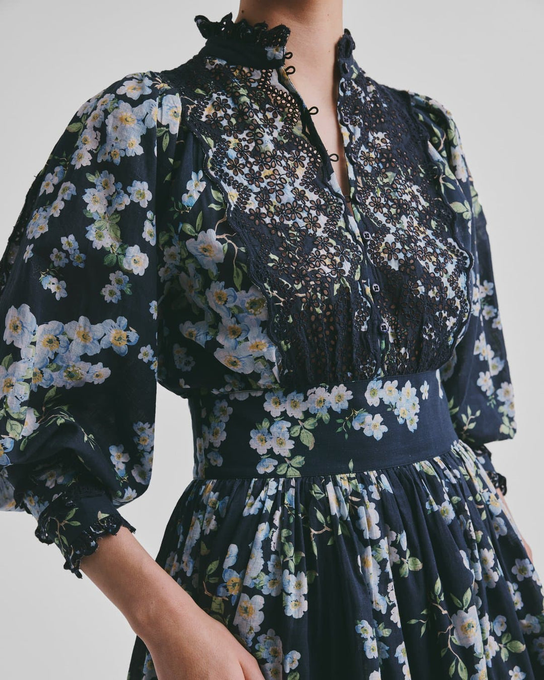 Cotton Slub Mini Dress