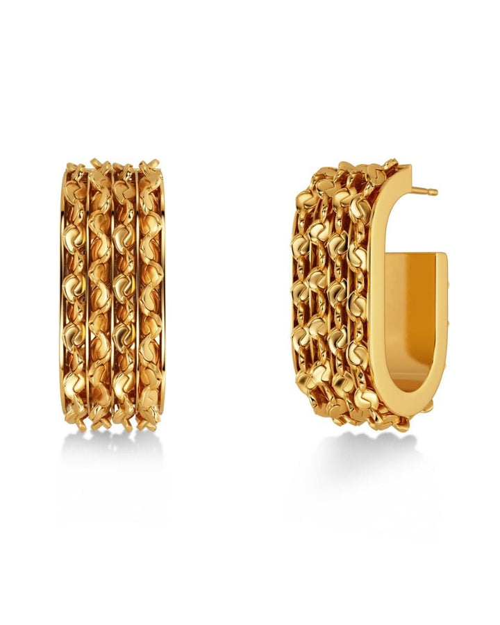 Rays Hoops L Gold