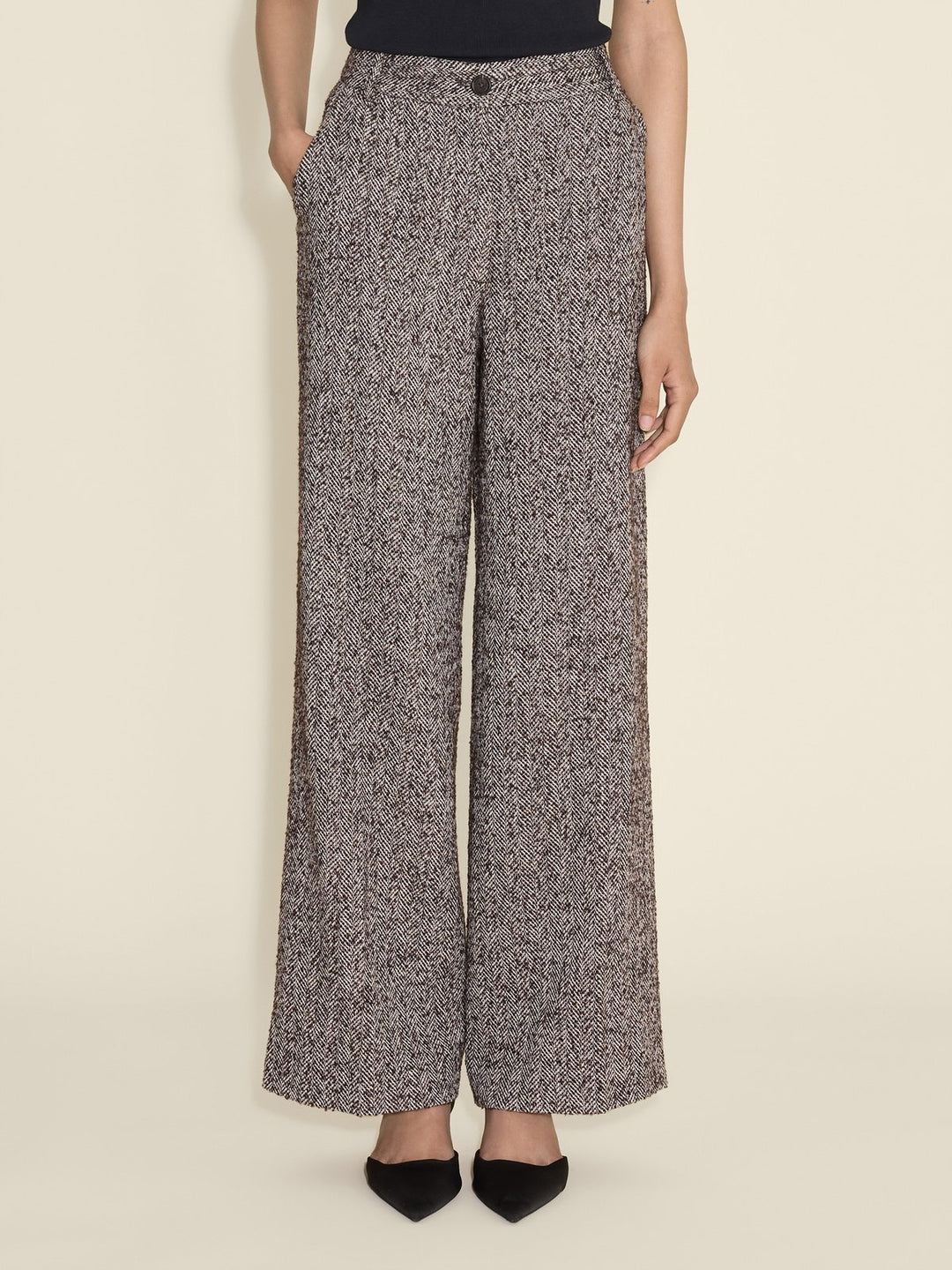 Emi Herrinbone Trouser