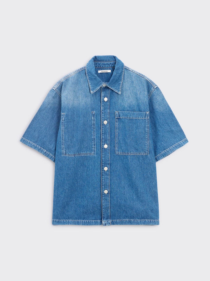 Relaxed Denim Short Sleeve