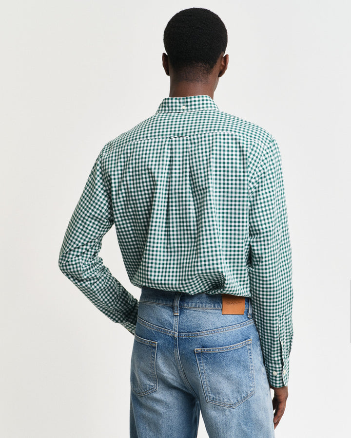 Reg Classic Poplin Gingham Shirt