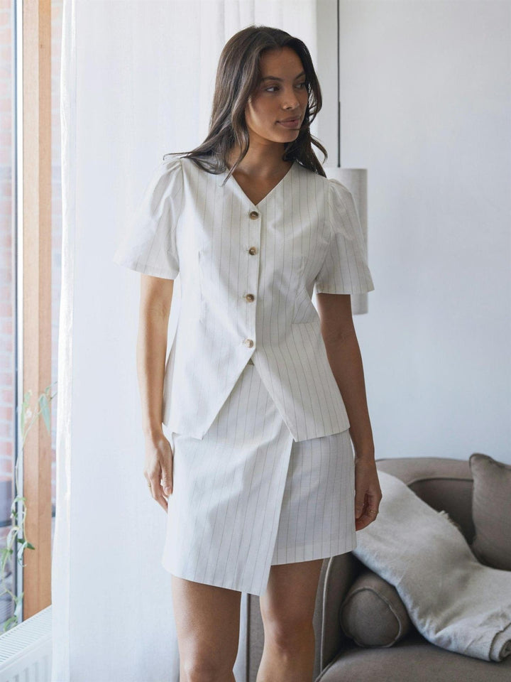 Jules Summer Stripe Blouse