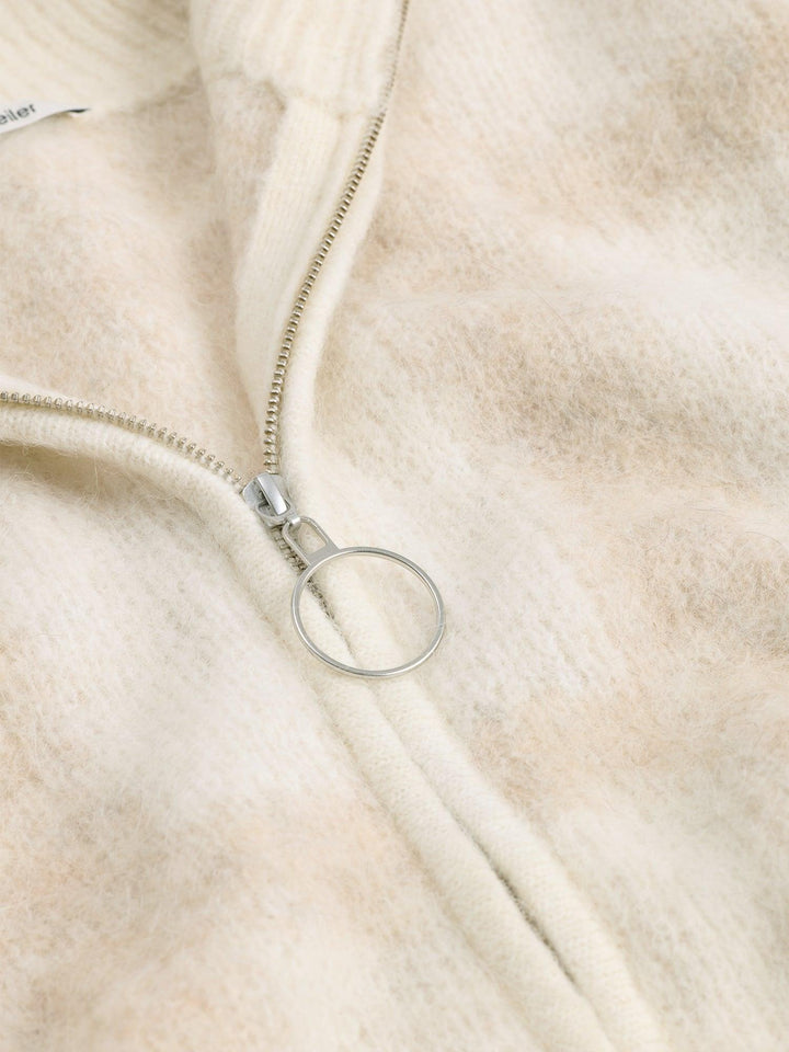 Tine Light Check Cardigan