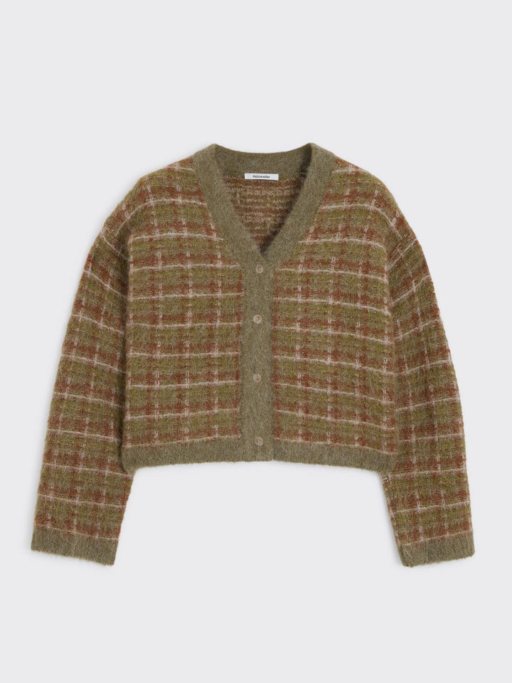Kate Check Cardigan