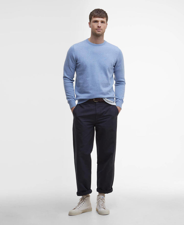 Pima Cotton Crew Neck Jumper