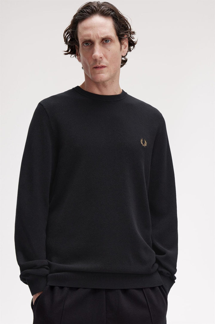 Pique stitch jumper