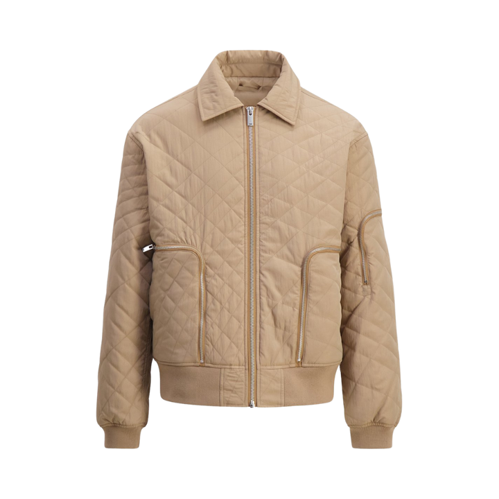 Lark Quilted Bomber Jacket