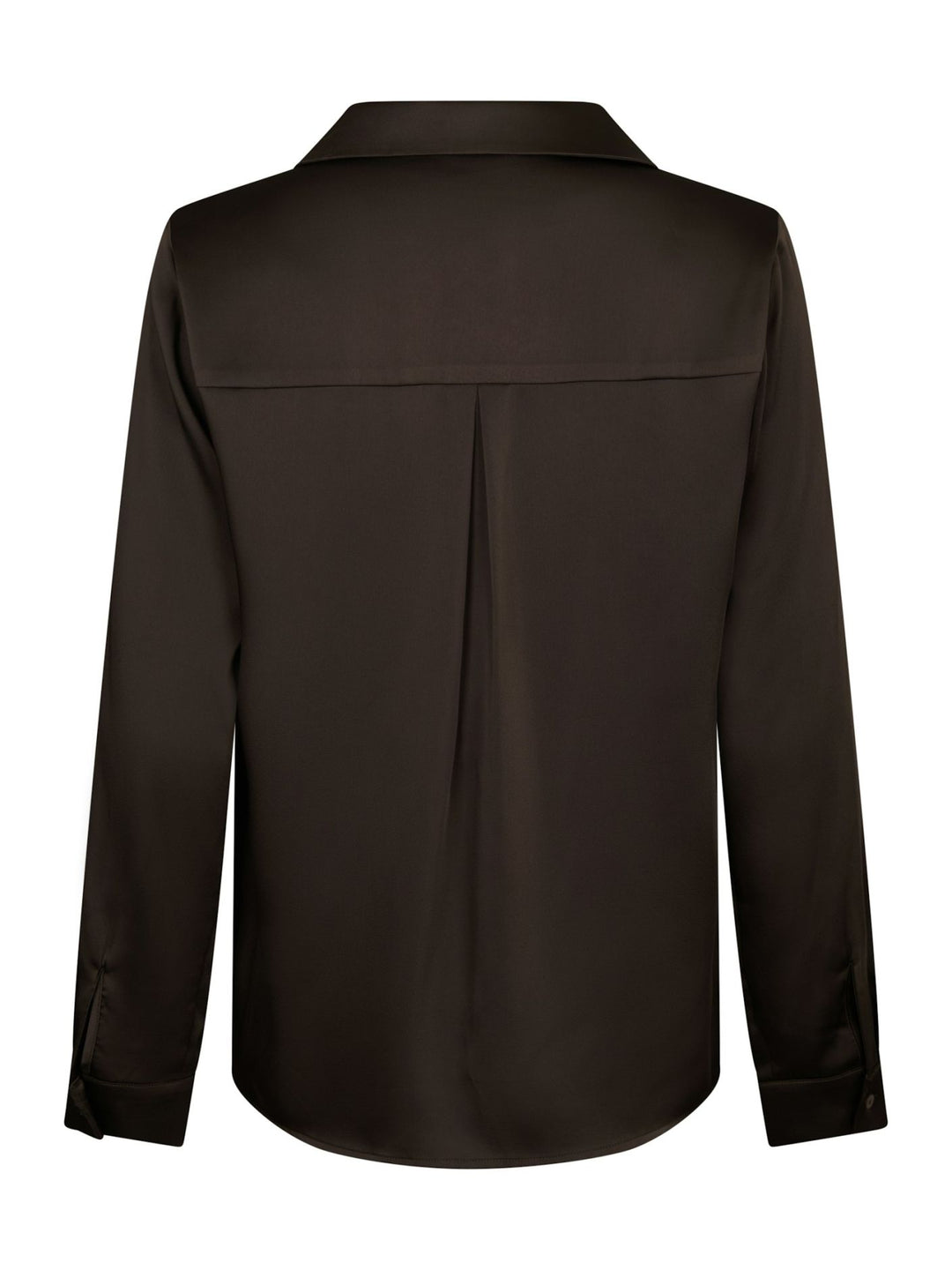 Hazelle Drapy Satin Shirt