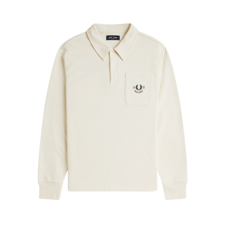 Embroided Champion Collared Sweatshirt