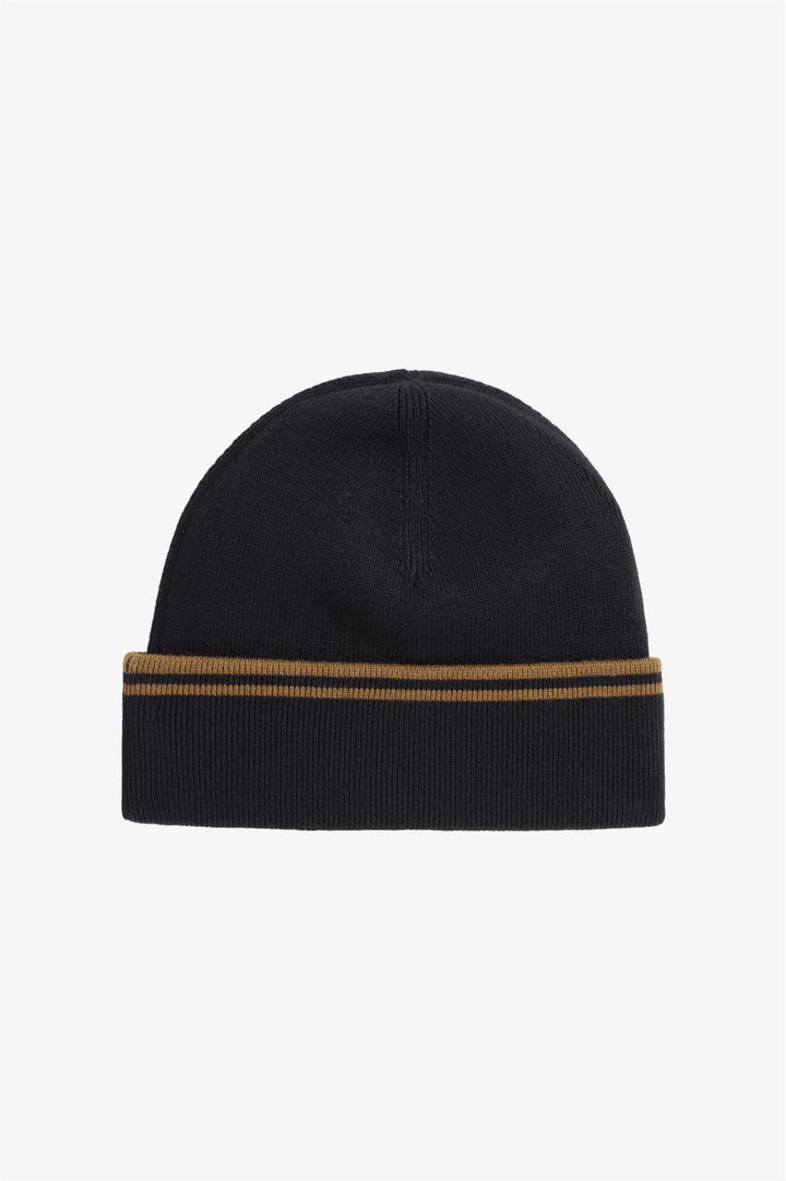 Twin tipped merino wool beanie