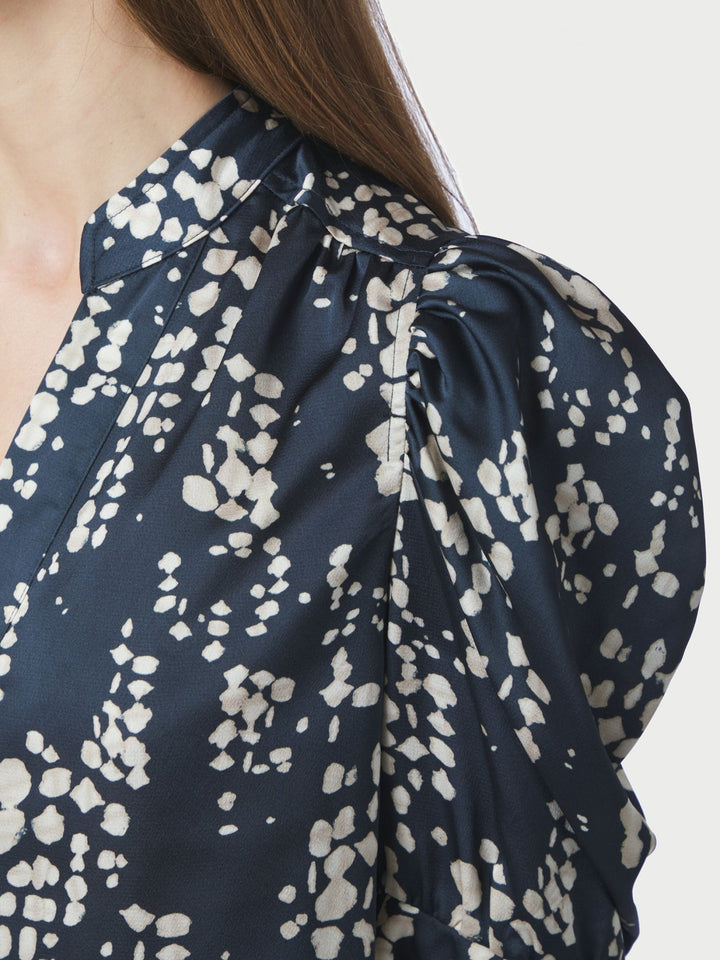 Roella Scatter Print Blouse