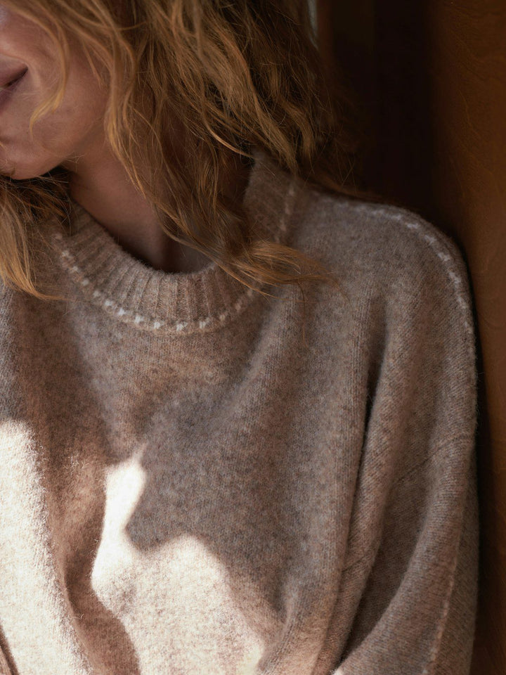 Roeme Knit Stitch Blouse