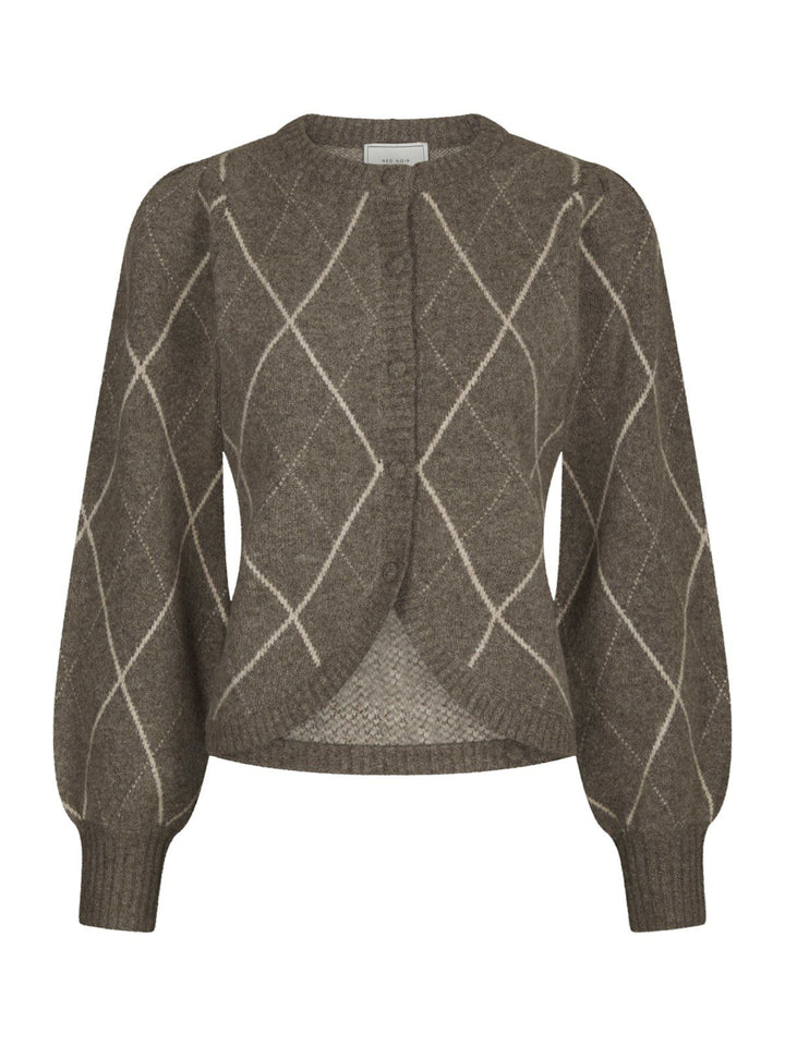 Koteas Check Knit Cardigan