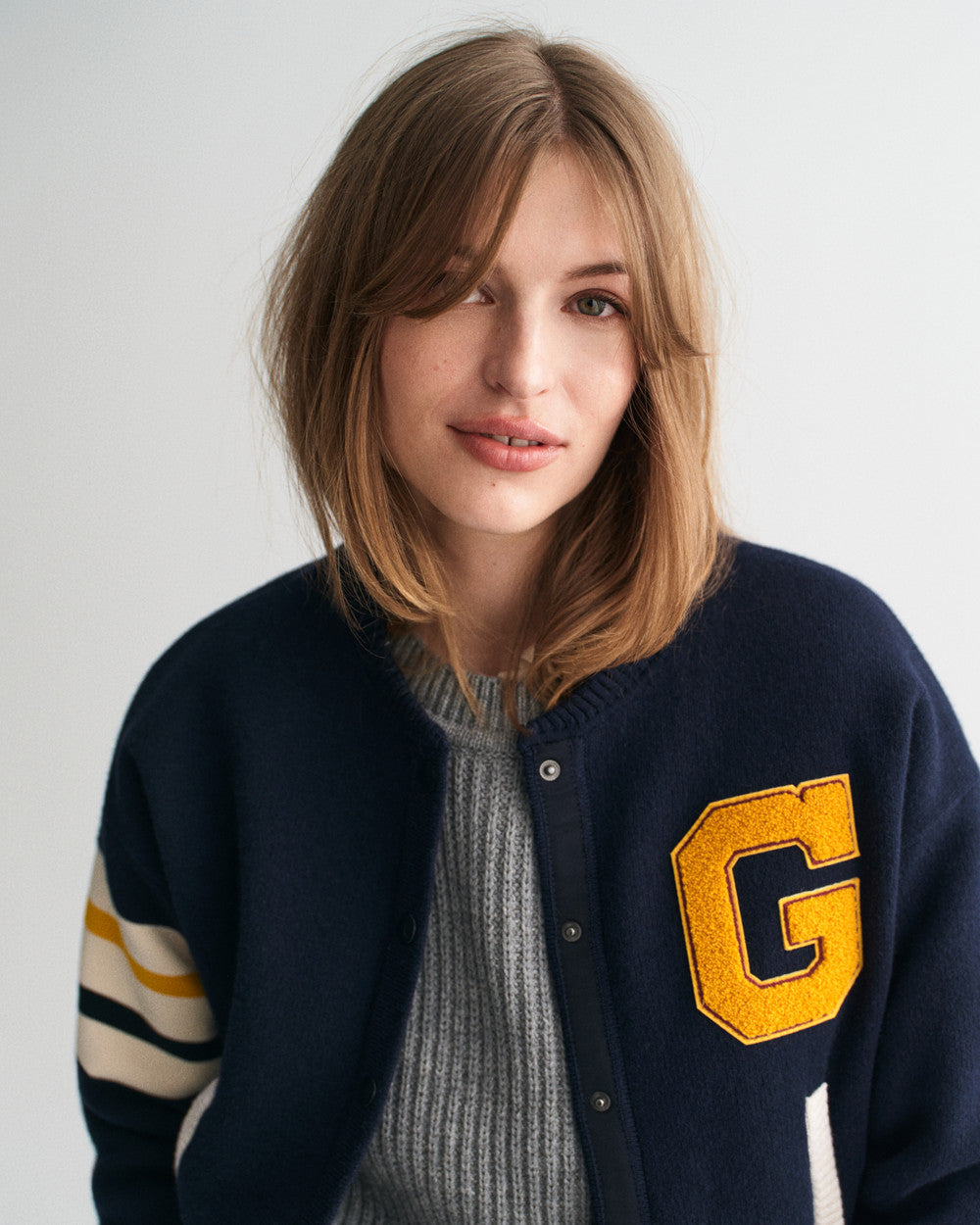 Gant Varsity Knitted Jacket