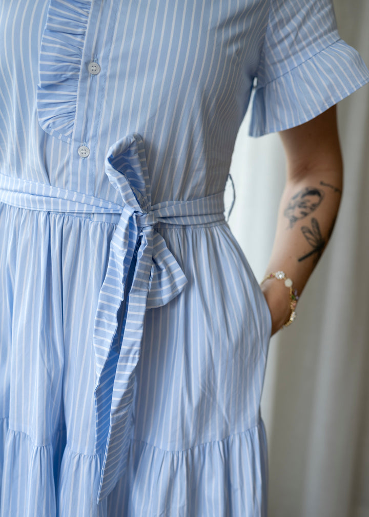 Nellie Soft Stripe Dress