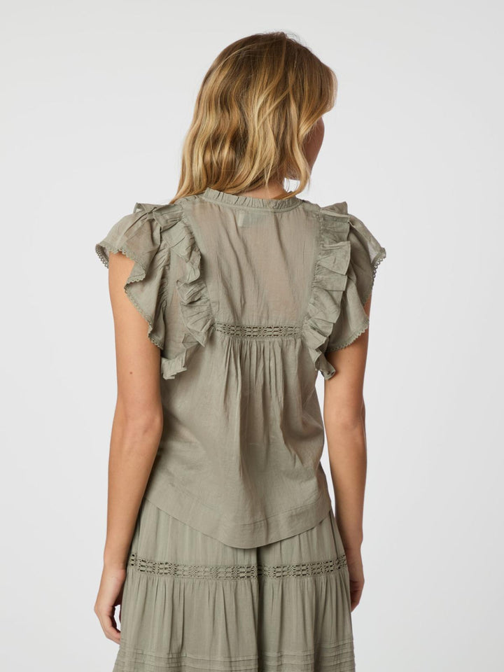 Jayla S Voile Top