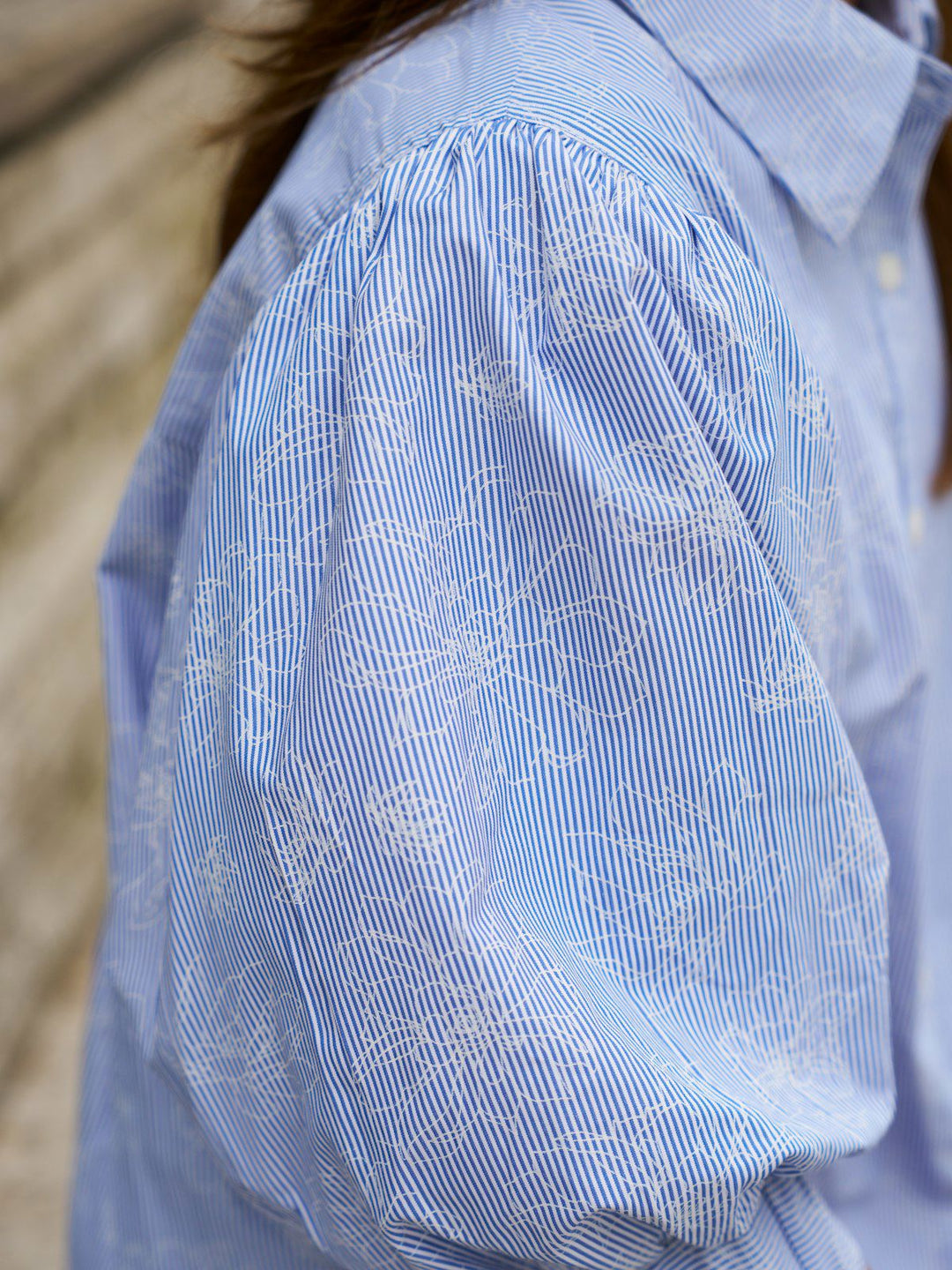 Etta Flower Stripe Shirt