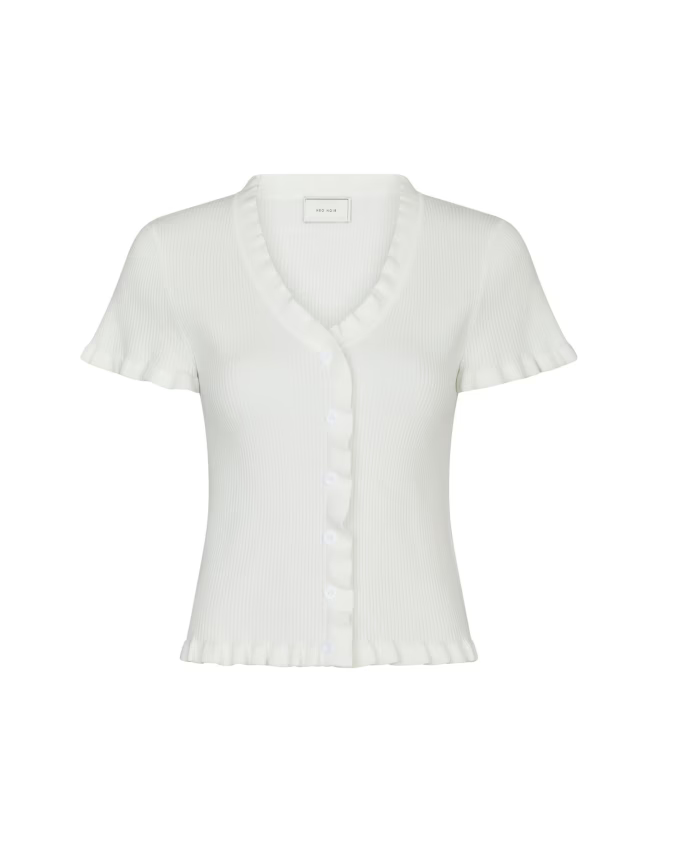 Esla Frill Knit Tee