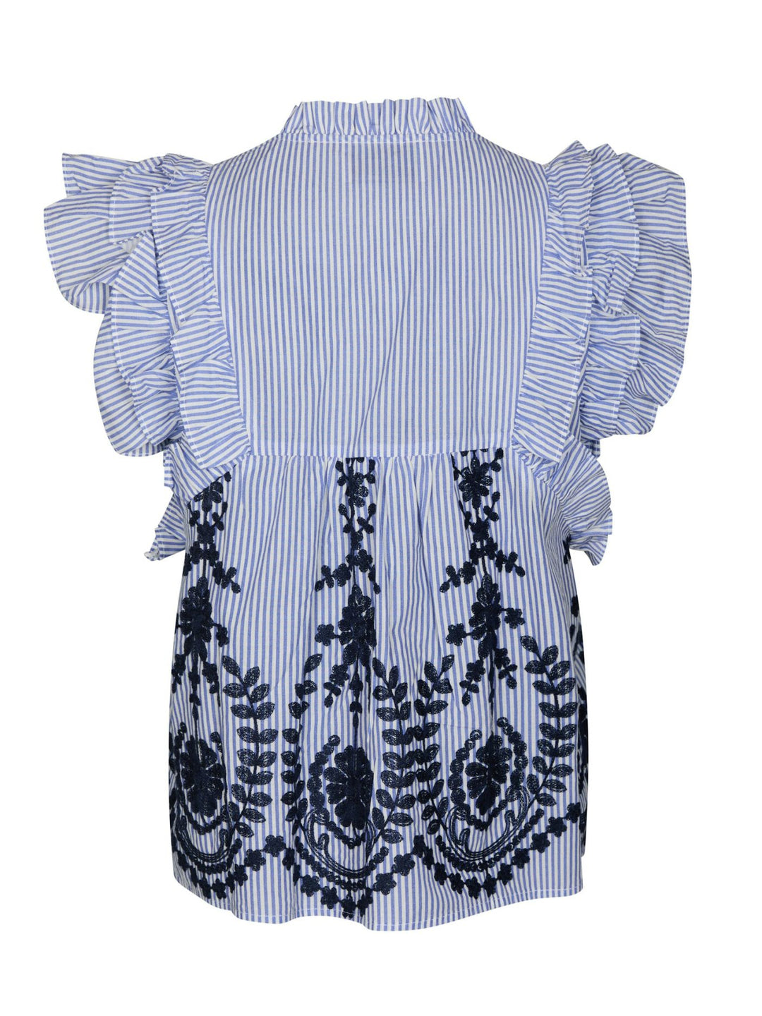 Jayla Stripe Embroidery Top