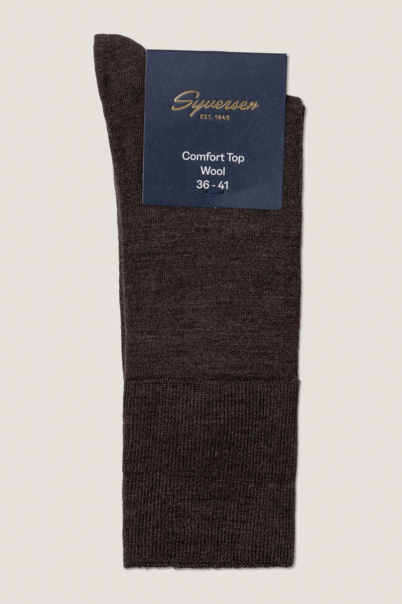 Fine Wool Comfort Top W Sock