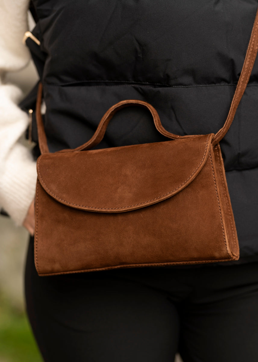 ZCesar Suede Handbag