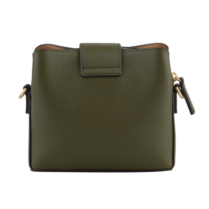 Cowhide Leather Small Crossbody