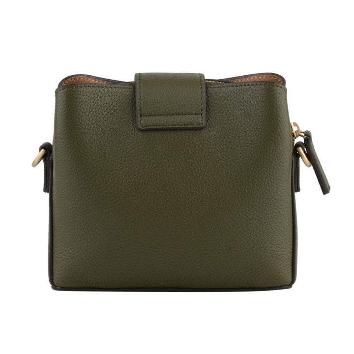 Cowhide Leather Small Crossbody