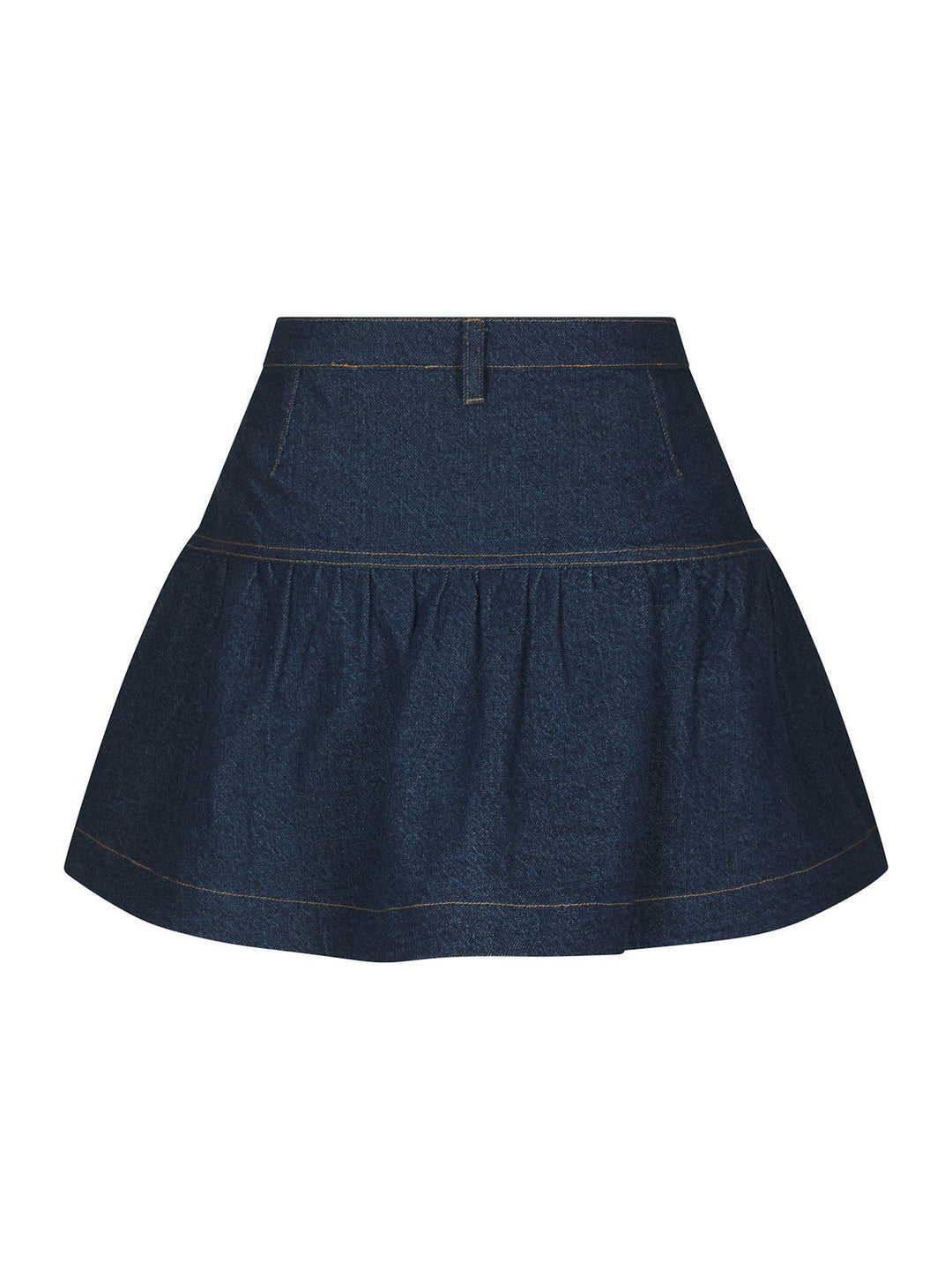 Tripa Denim Frill Skirt