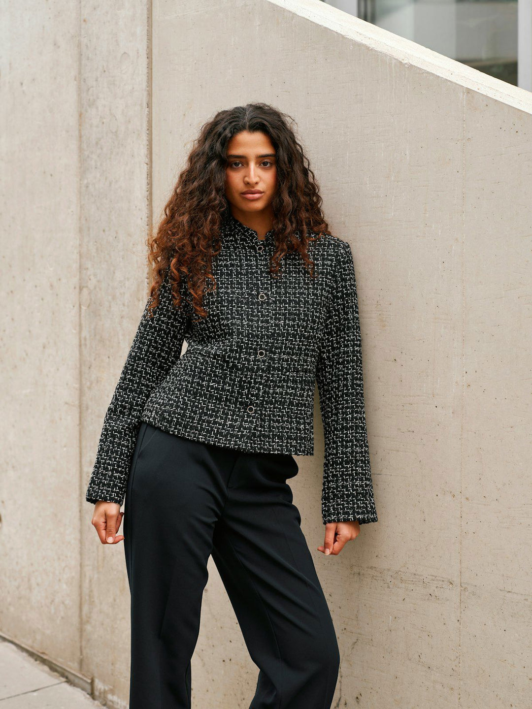Denisa Boucle Jacket